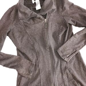 North Face Zipper Cotton Top XS